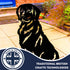 Golden Retriever Dog Loss Garden Ornament Memorial Personalised